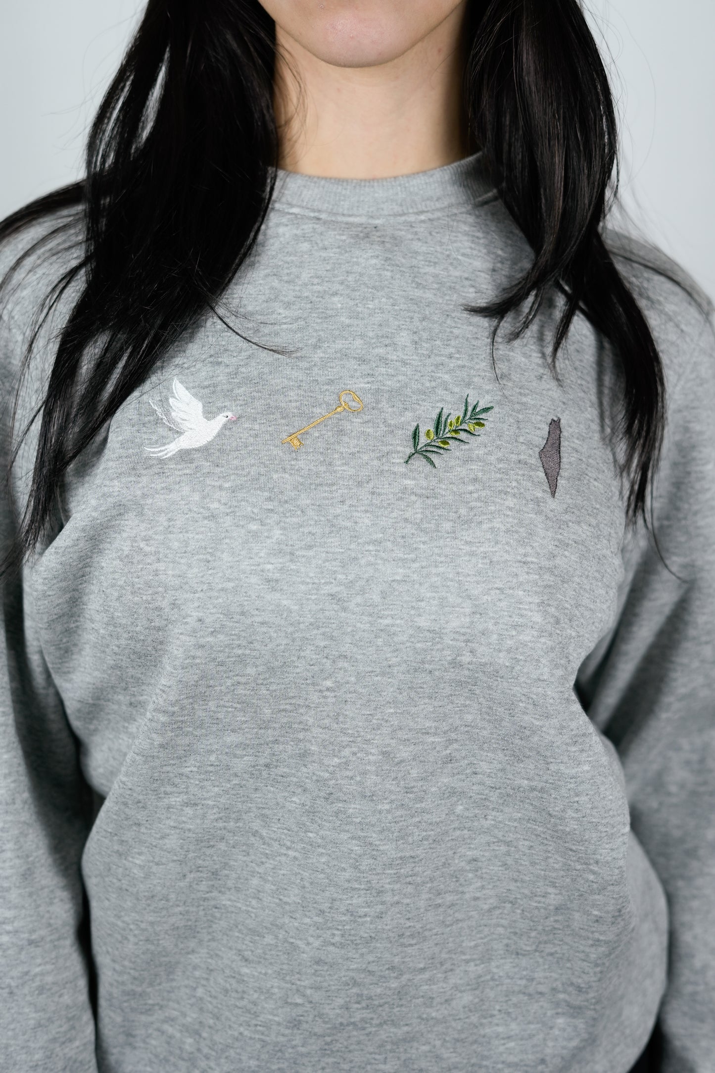RESILIENCE' COTTON SWEATSHIRT
