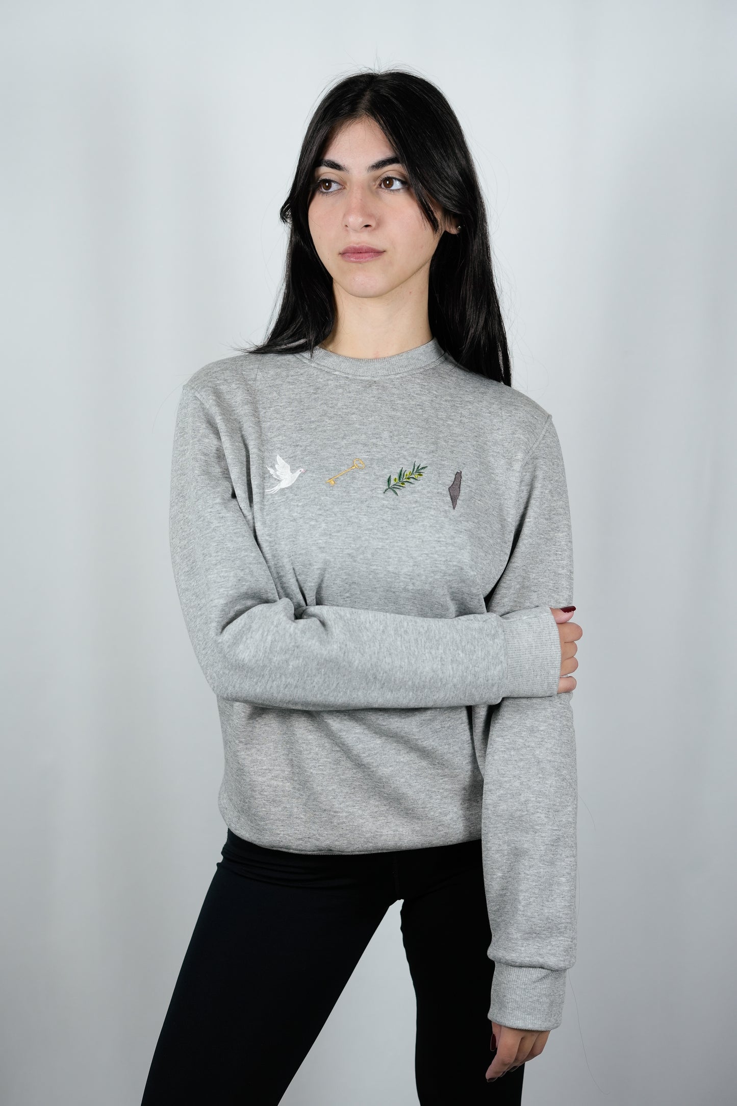 RESILIENCE' COTTON SWEATSHIRT