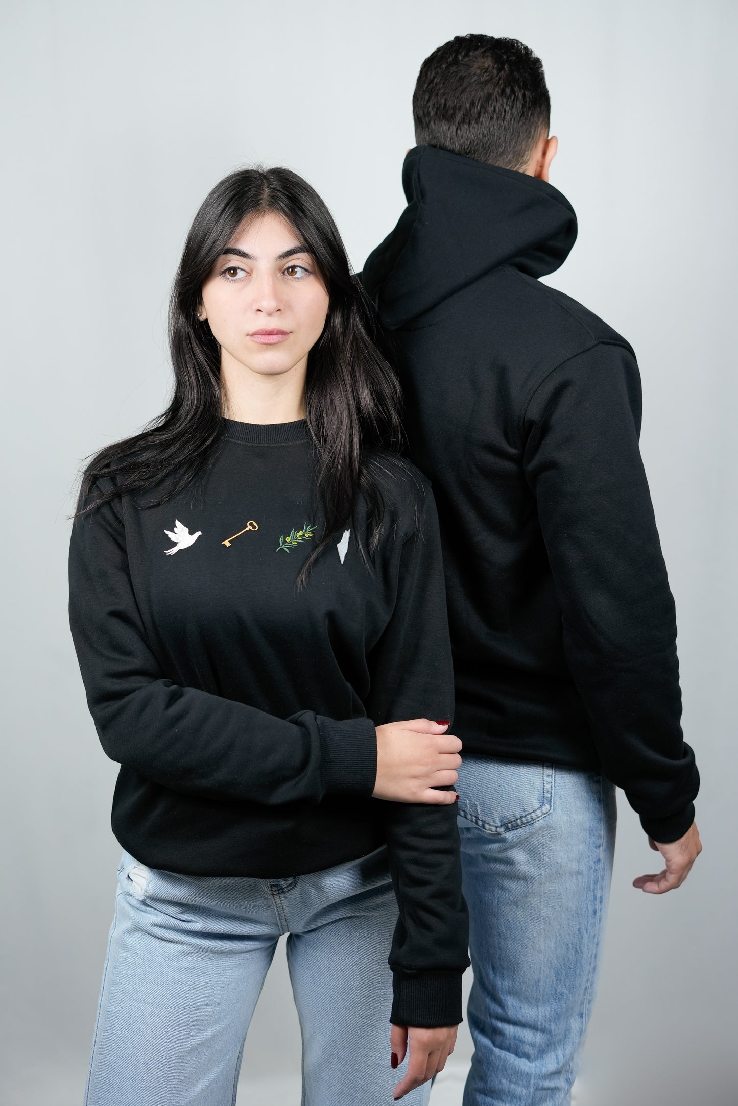 RESILIENCE' COTTON SWEATSHIRT